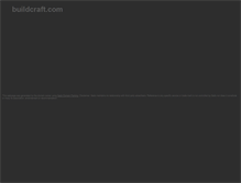 Tablet Screenshot of buildcraft.com